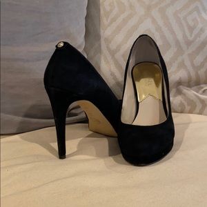 Michael Kors Black Suede Stiletto Pumps